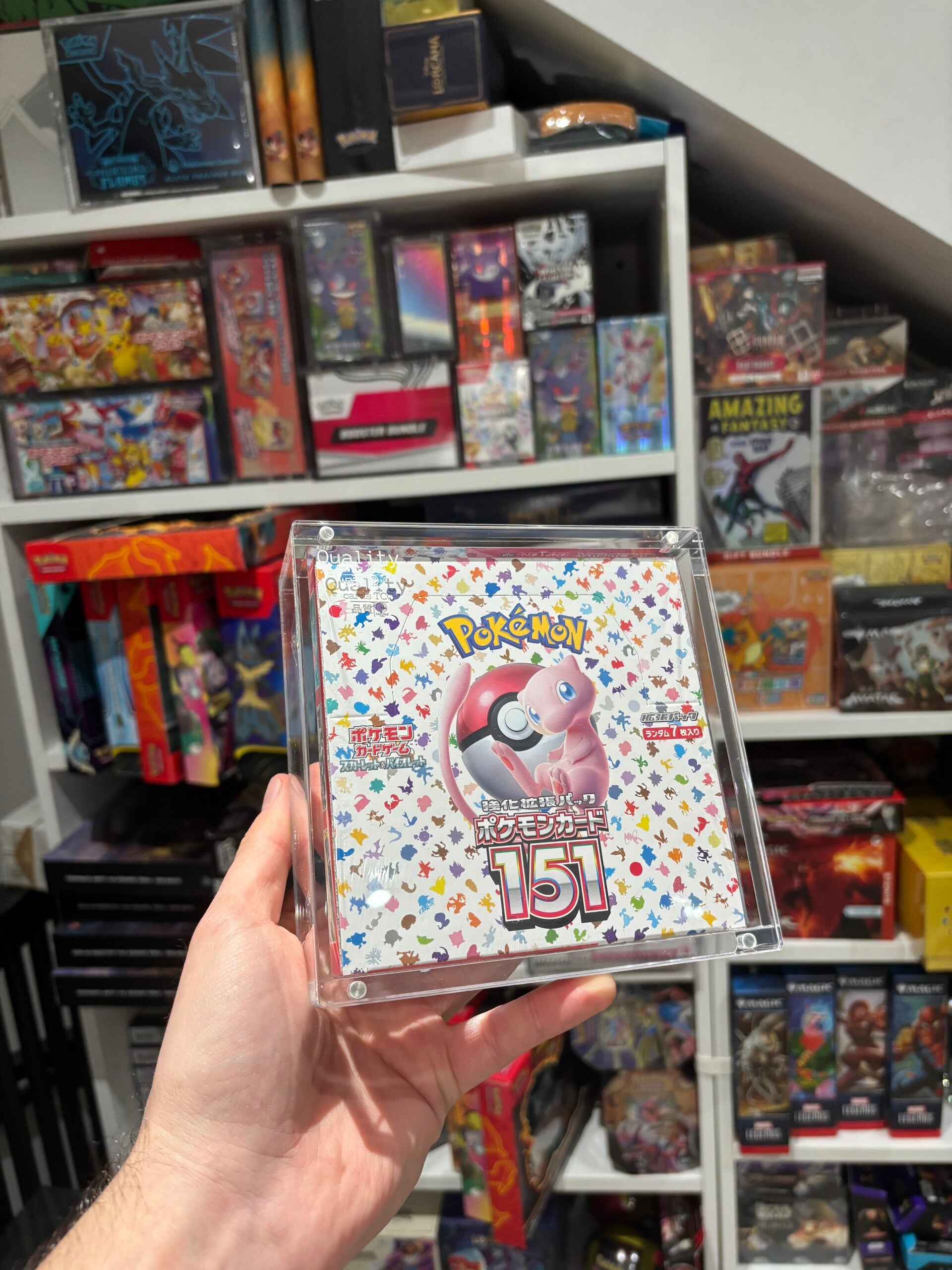 Acryl Acrylic Display Case – Japanse Pokémon Boosterbox (Large)