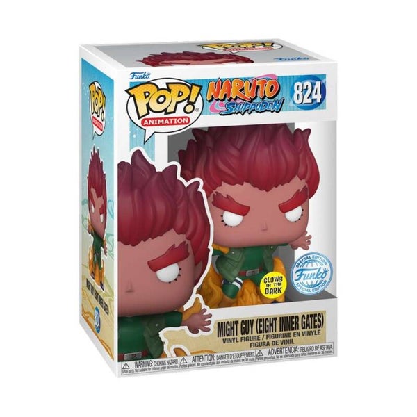 Pop! Naruto Glow In the Dark Might Guy Eight Inner Gates#824