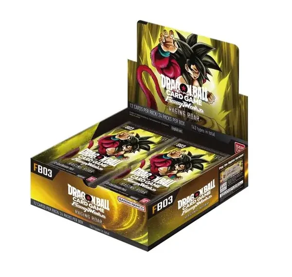Raging Roar Booster Box Fusion World FB03 Dragon Ball