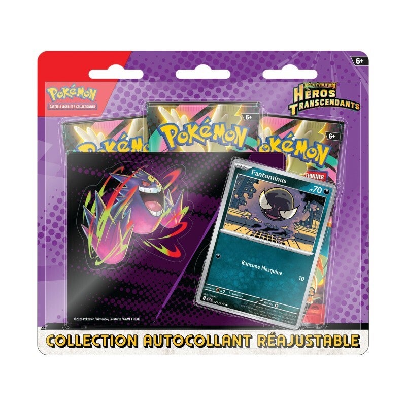 French Heroes Transcended Charmander Gastly Blister (set 2x)