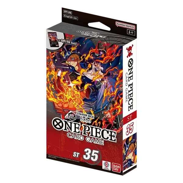 ST-35 Sabo Starter Deck Red Black One Piece Card Game