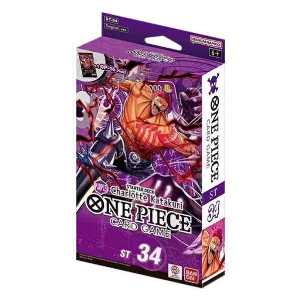 ST-34 Purple Charlotte Katakuri Starter Deck One Piece Card