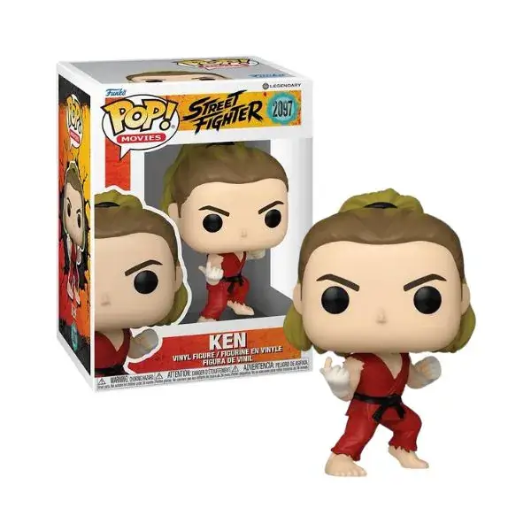 Funko Pop! Street Fighter Movie Ken #2097 Vinyl Figure