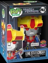 King Starscream #267 Funko Pop Digital Transformers NFT  999