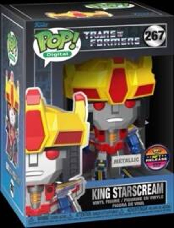 King Starscream #267 Funko Pop Digital Transformers NFT  999