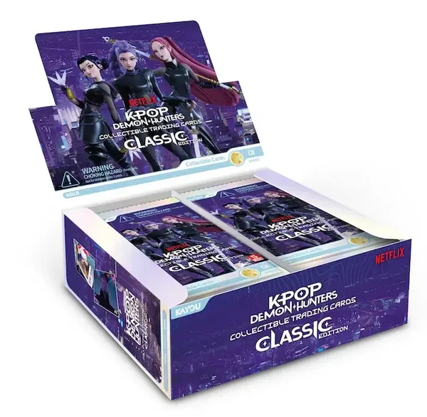K Pop Demon Hunters Classic Edition Trading Cards Booster Box | Kayou x Netflix |