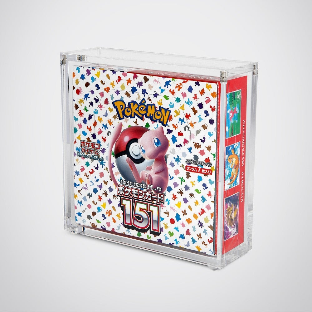 Acryl Acrylic Display Case – Japanse Pokémon Boosterbox (Large)