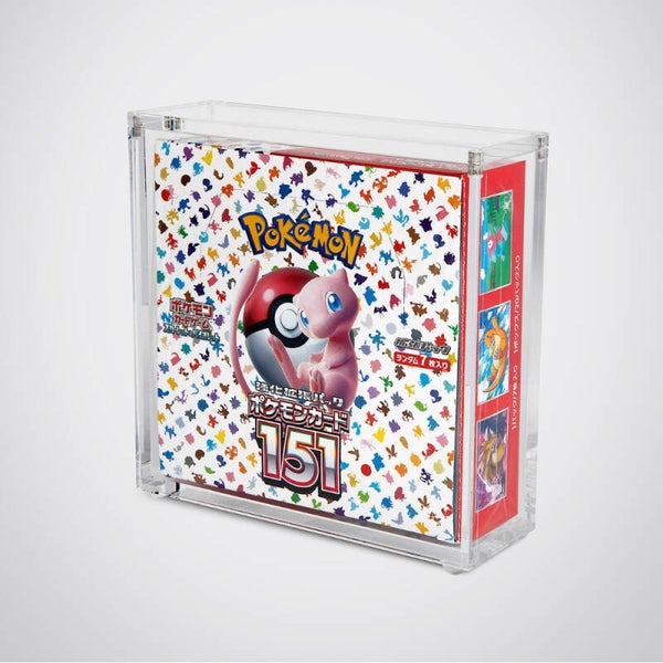 Acryl Acrylic Display Case – Japanse Pokémon Boosterbox (Large)