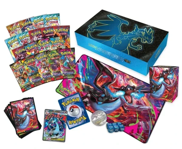 Pokemon Mega Evolution Phantasmal Flames Charizard UPC