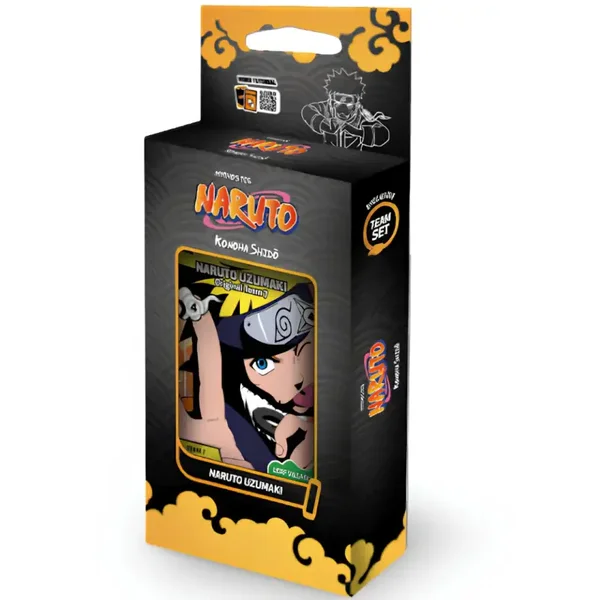 Naruto Mythos TCG Konoha Shidō Team Set Naruto Uzumaki Exclusive Holo