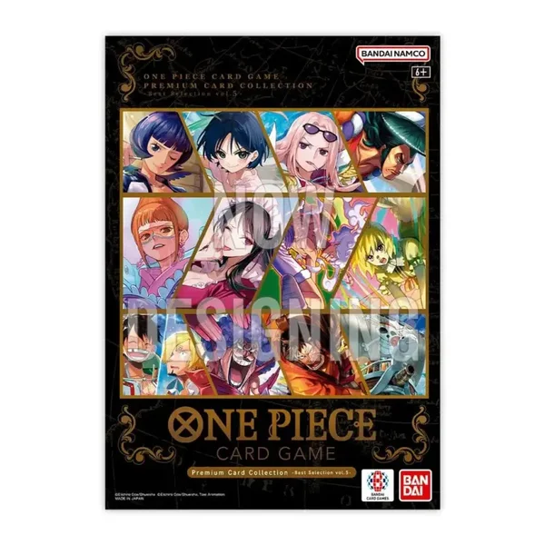 One Piece Card Game Premium Card Collection – Best Selection Vol. 5 (Bandai Namco) – Limited Edition Binder Set – English