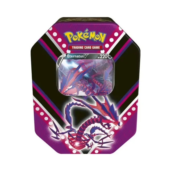 Pokémon TCG Eternatus V Powers Tin 4 packs 2020