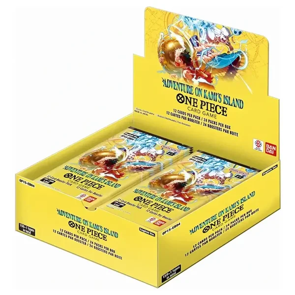 One Piece Card Game OP-15 Adventure on Kami’s Island Booster Box (24 Packs) – Bandai