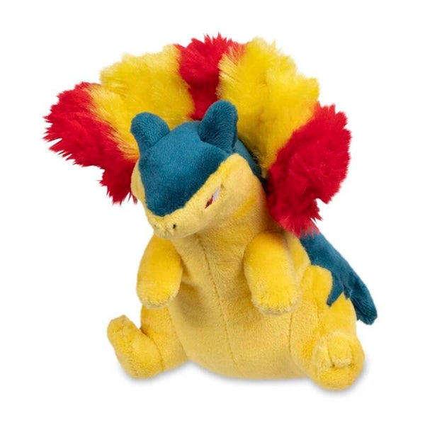 Pokémon Center Typhlosion Pokémon Fit Plush 2021 – Japan Exclusive