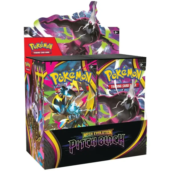 Pokémon TCG: Mega Evolution – Pitch Black (ME05) Booster Box | 36 Booster Packs
