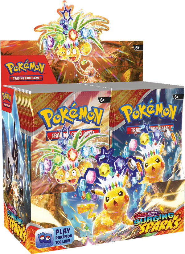 Pokemon TCG SV08 SURGING SPARKS BOOSTERBOX ( 36 Boosters)