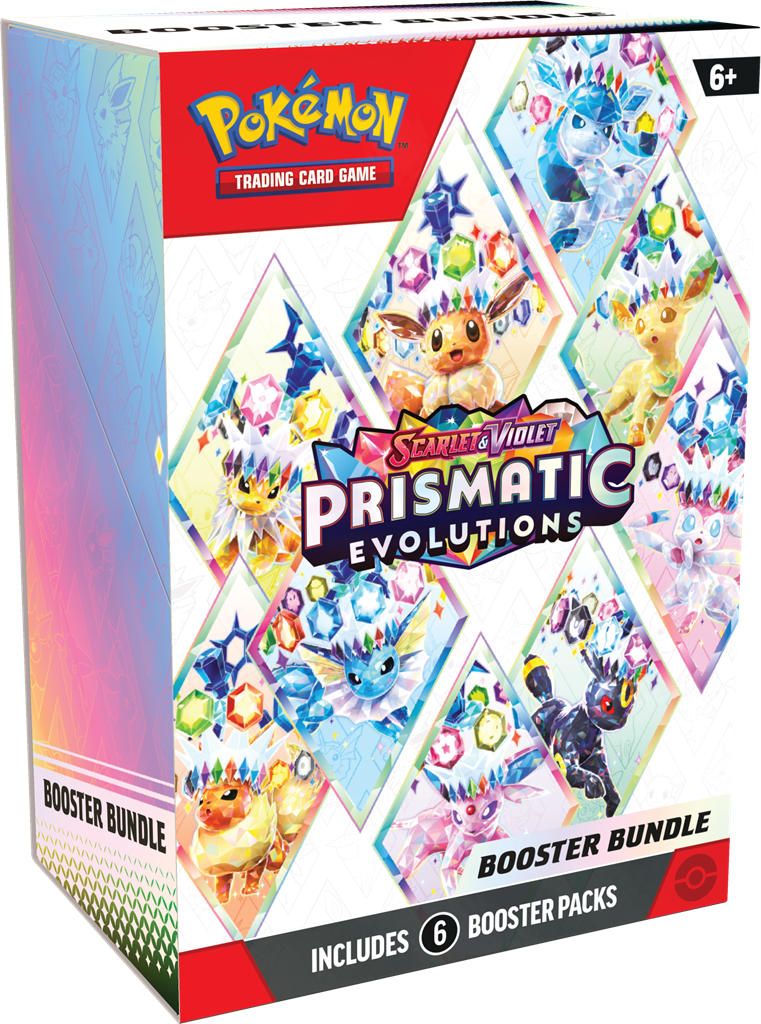 Pokémon TCG Prismatic Evolution: Booster Bundle (6 boosters)