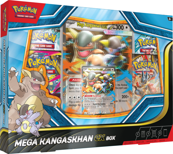 Mega Kangaskhan ex Box 4 packs