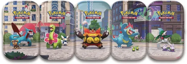 Pokémon Summer Lumiose City Mini Tins Display or single tin
