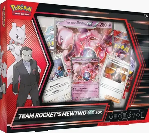 Team Rocket's Mewtwo EX Box - Pokémon