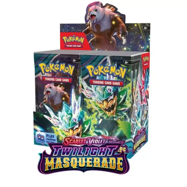 Pokémon TCG TWILIGHT MASQUERADE BOOSTER BOX SV06 36 Packs