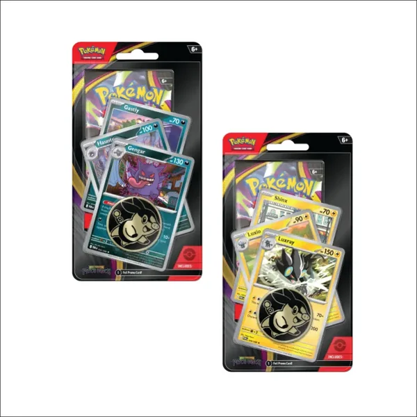 Pokémon TCG Pitch Black Checklane Blister – Random Gengar/Luxray Promo
