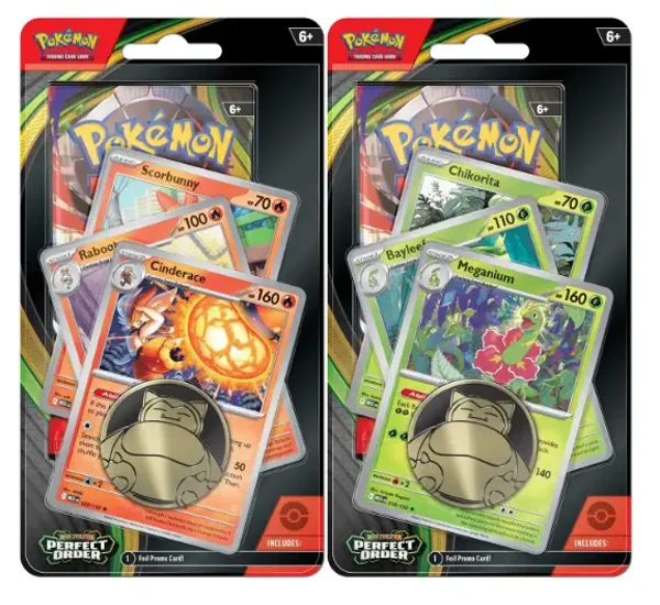 Perfect Order Premium Checklane Blister Cinderace or Meganium