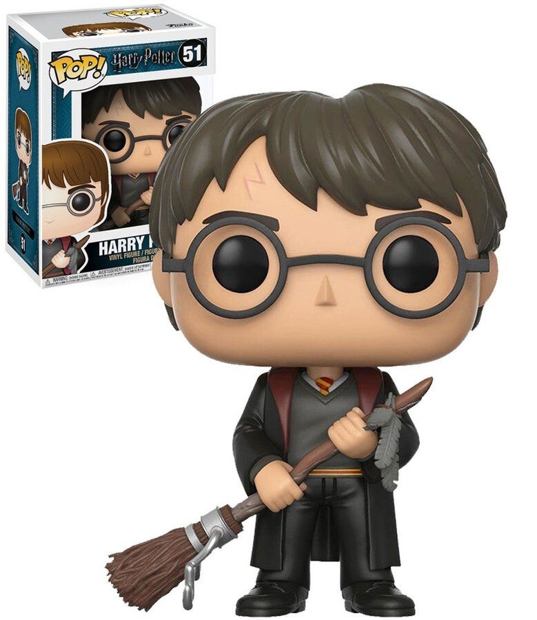 Funko Pop! Harry Potter #51 – Harry Potter with Broom – Vinyl