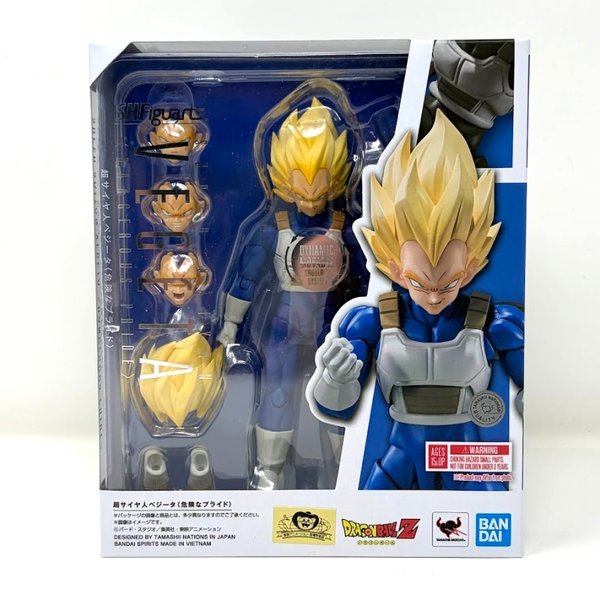 S.H.Figuarts Super Saiyan Vegeta Dangerous Pride DBZ Bandai