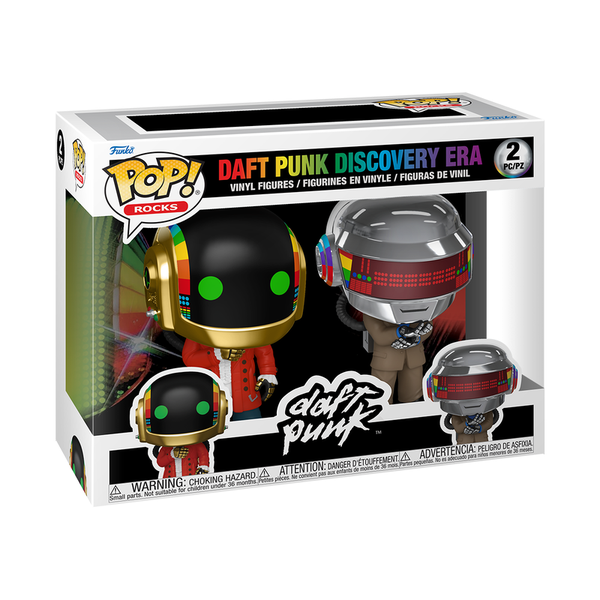 Funko Pop! Rocks Daft Punk Discovery Era 2-Pack Figures