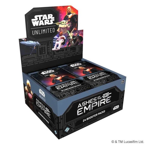 Star Wars Unlimited: Ashes of the Empire Booster Display Box | 24 Booster