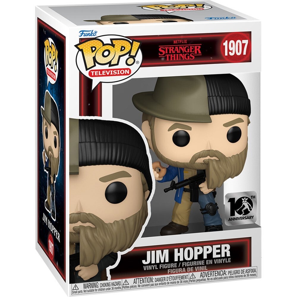 Funko Pop! Stranger Things Jim Hopper #1907 – 10th Anniversary