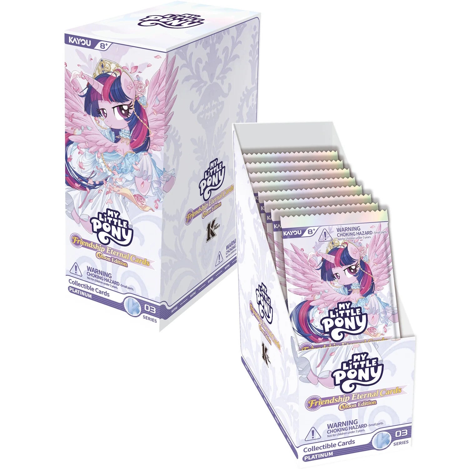 Kayou My Little Pony Friendship Eternal Cards – Moon Edition 03B – Platinum Sealed Box