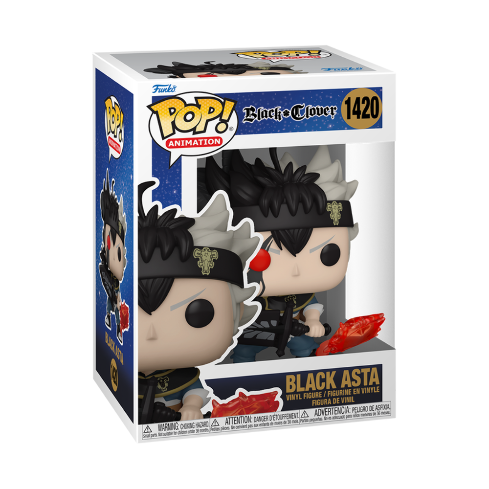 Funko Pop! Black Clover – Black Asta #1420 – Animation Vinyl Figure