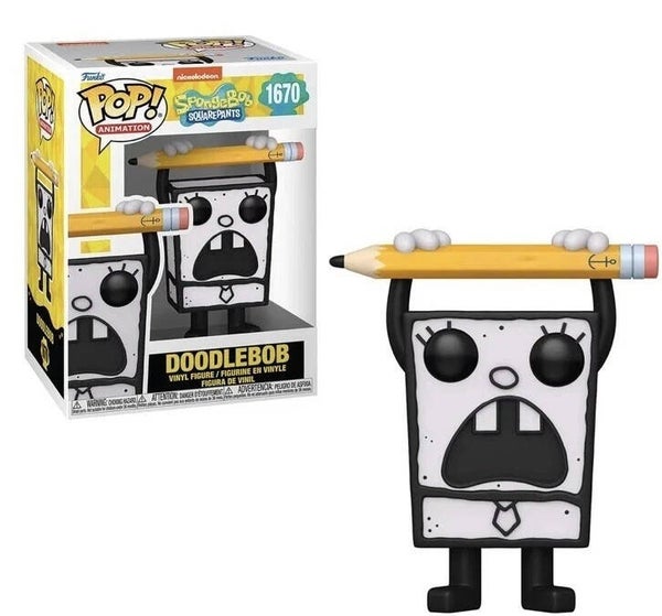 Funko Pop Doodlebob #1670 SpongeBob SquarePants Vinyl Figure