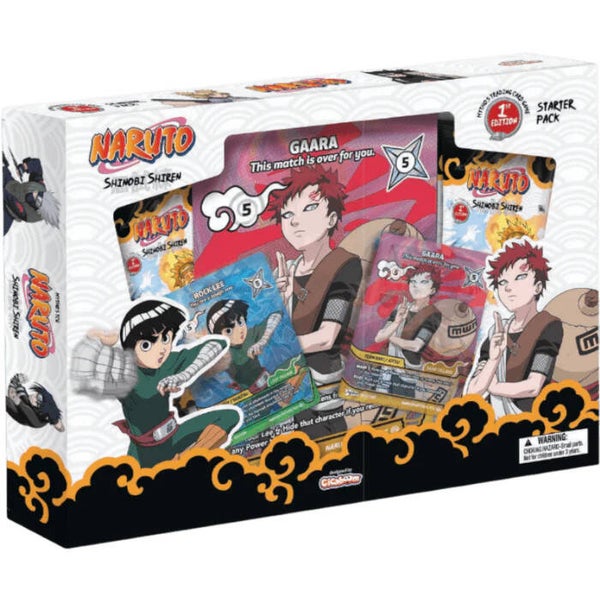 Naruto Mythos - Shinobi Shiren - Starter Pack - Gaara vs Rock Lee 1st Edition