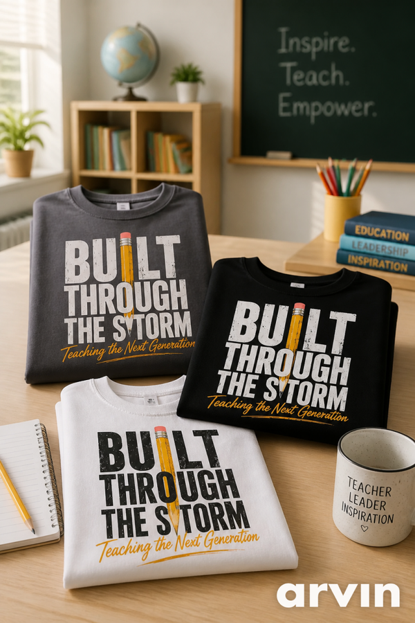 Built Through The Storm | Teaching the Next Generation Tee