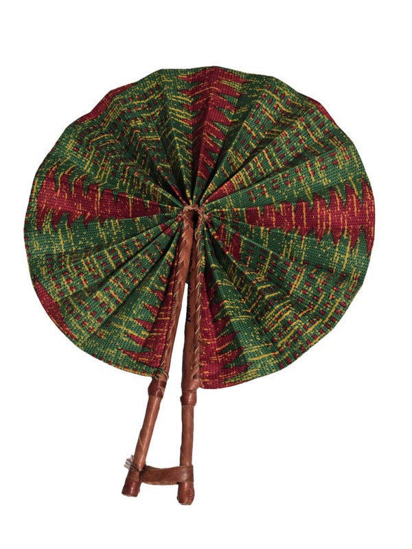 Afrikaanse Handwaaier – Ankara Print (Multi Colors)