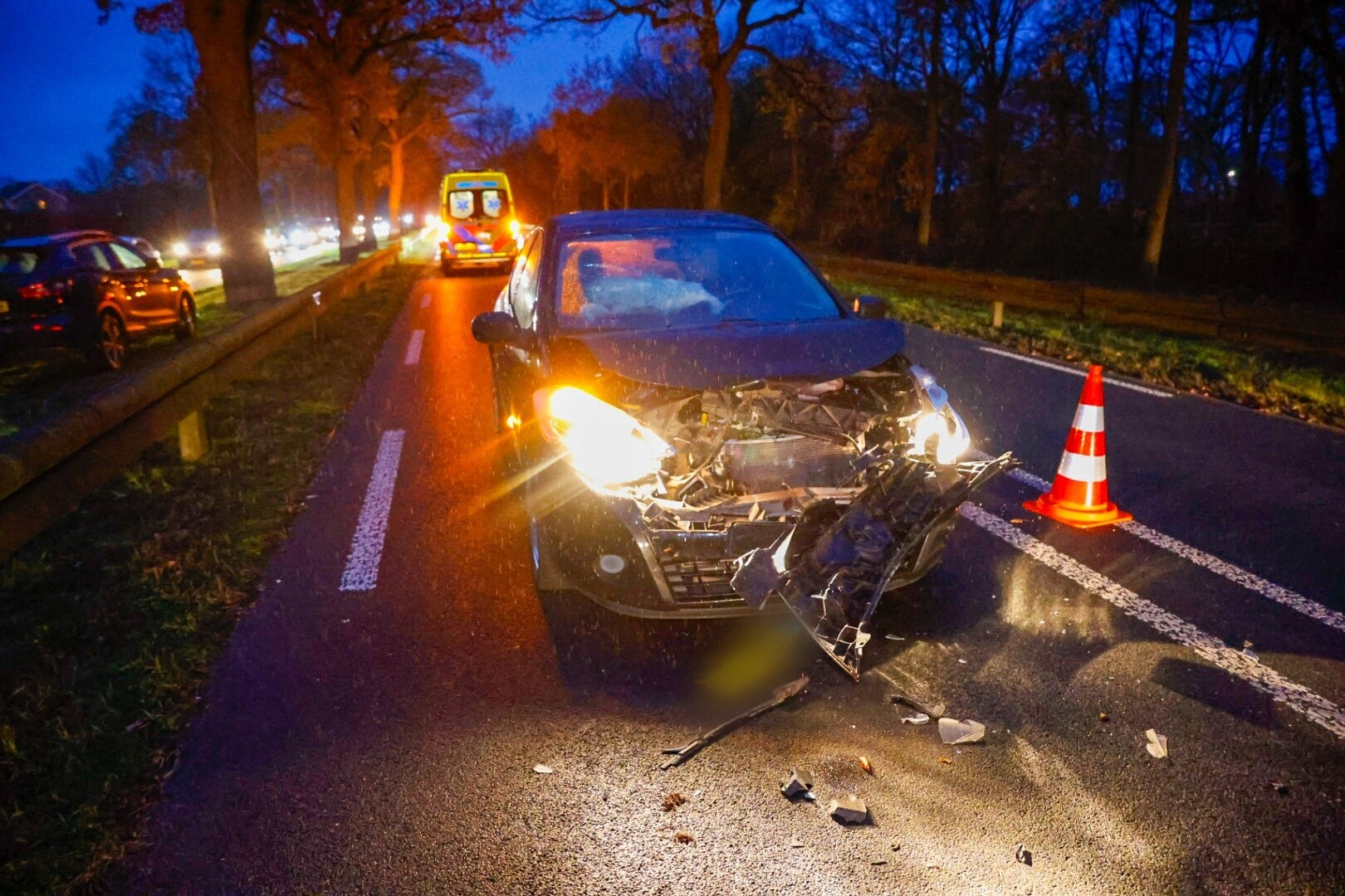 Forse schade bij aanrijding in Schaijk