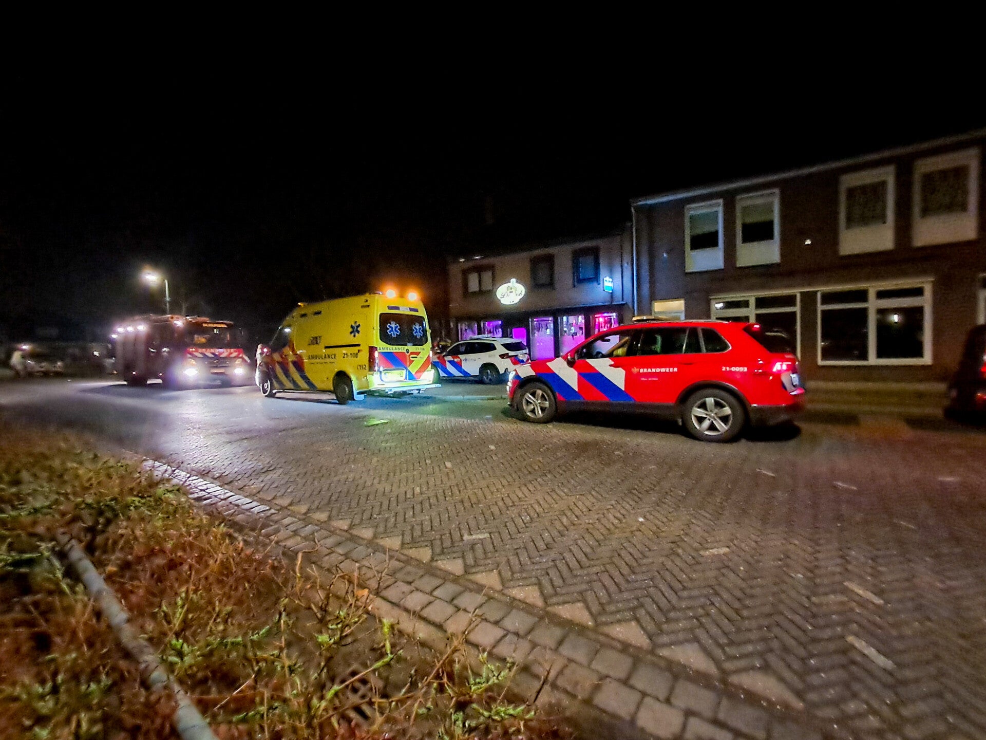 Hulpdiensten café De Dok in Schijndel 