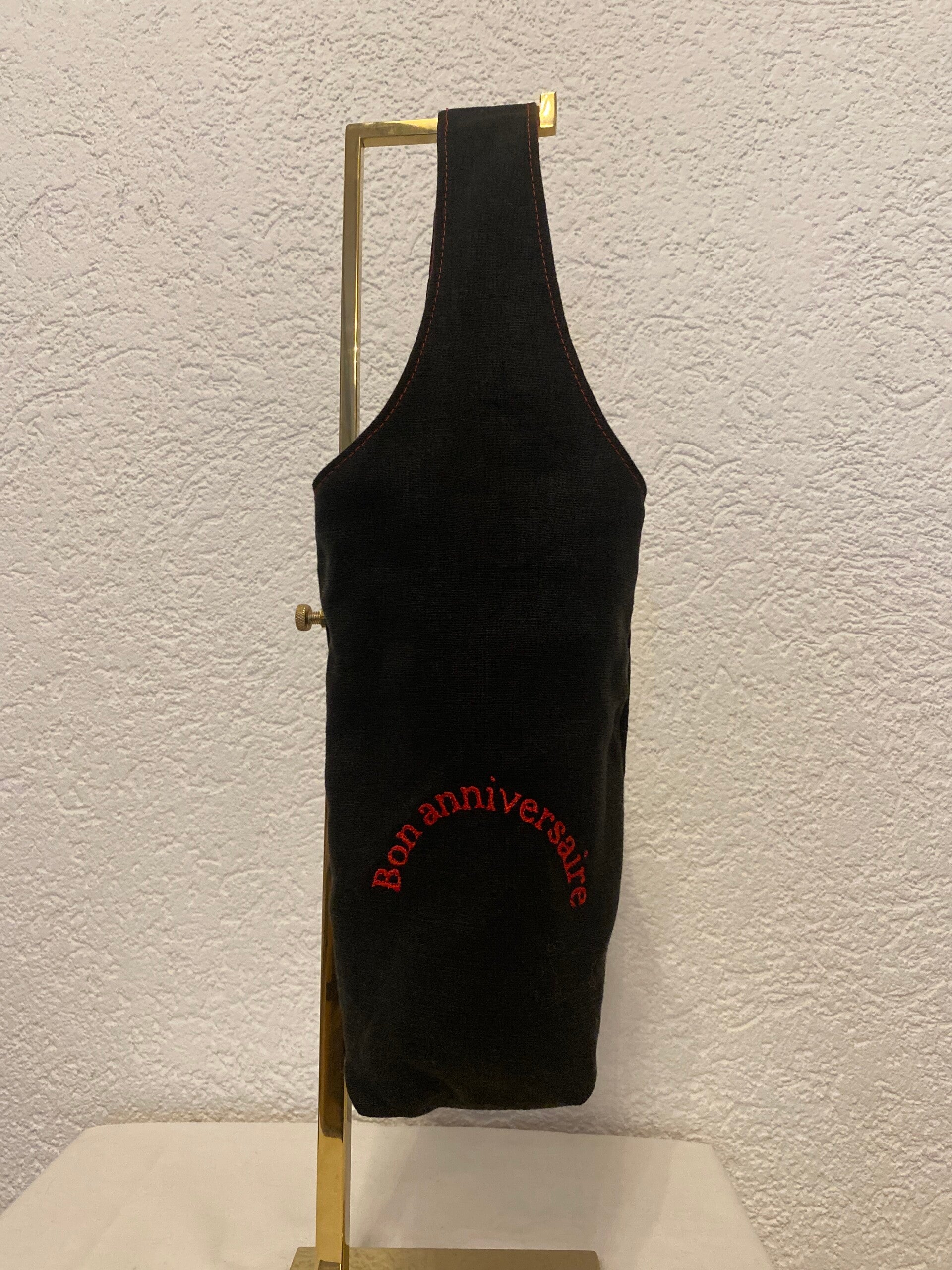 Sac à bouteille bon anniversaire