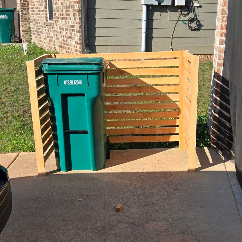 Trash can hides
