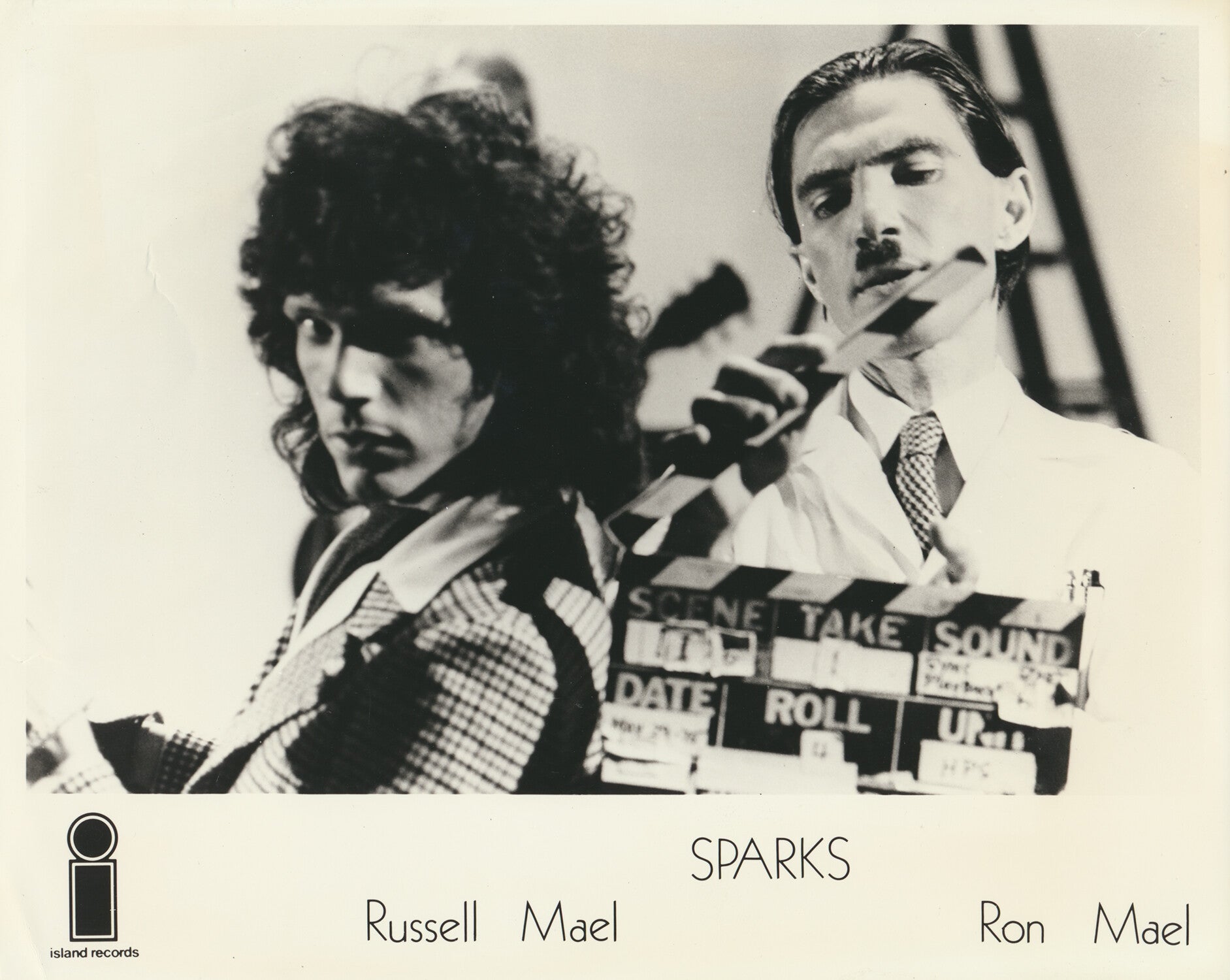 Sparks - 1970s [UK] - Publicity Press Photo