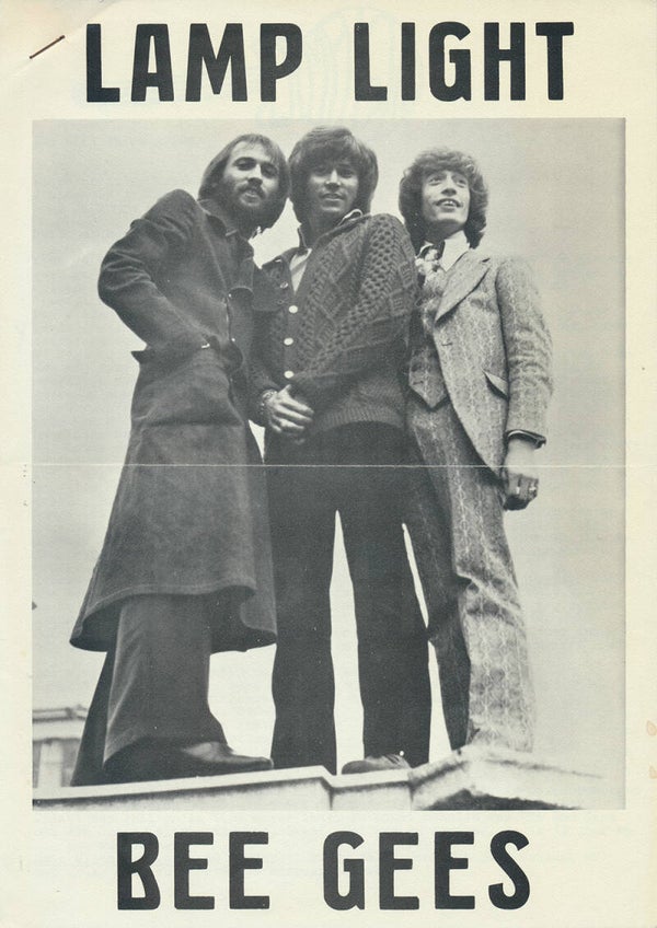 Bee Gees - Lamp Light issue 4 - April 1975 [Holland] - Magazine