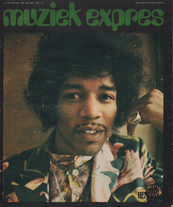 Muziek Expres issue 158 - February 1969 [Holland] - Magazine