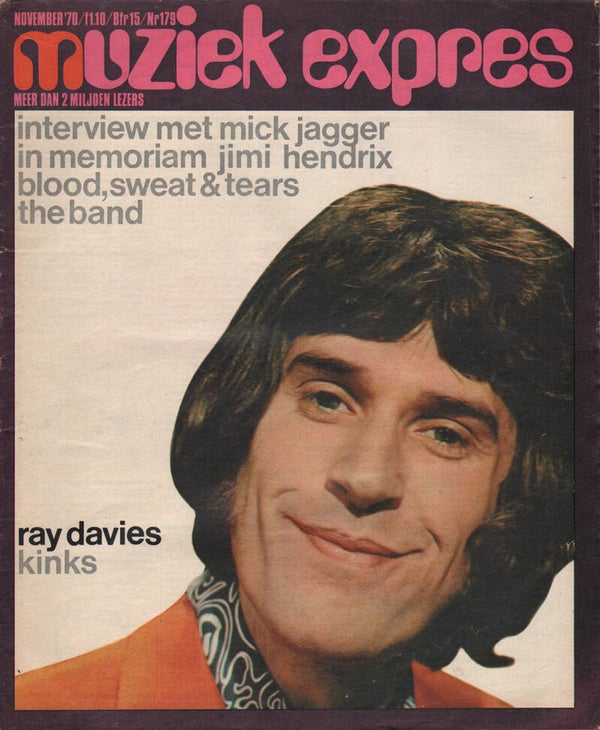 Muziek Expres issue 179 - November 1970 [Holland] - Magazine