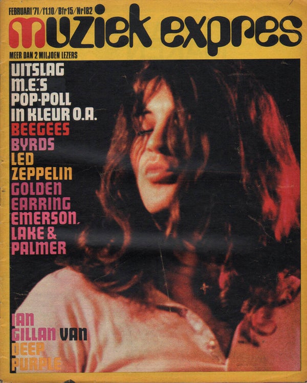 Muziek Expres issue 182 - February 1971 [Holland] - Magazine