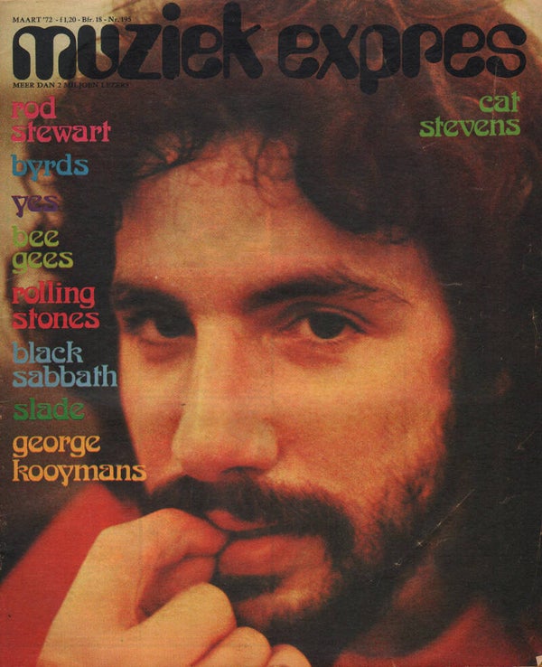 Muziek Expres issue 195 - March 1972 [Holland] - Magazine