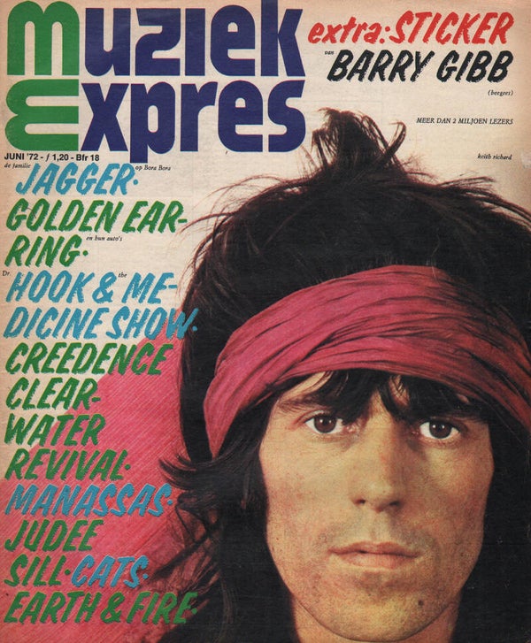 Muziek Expres issue 198 - June 1972 [Holland] - Magazine