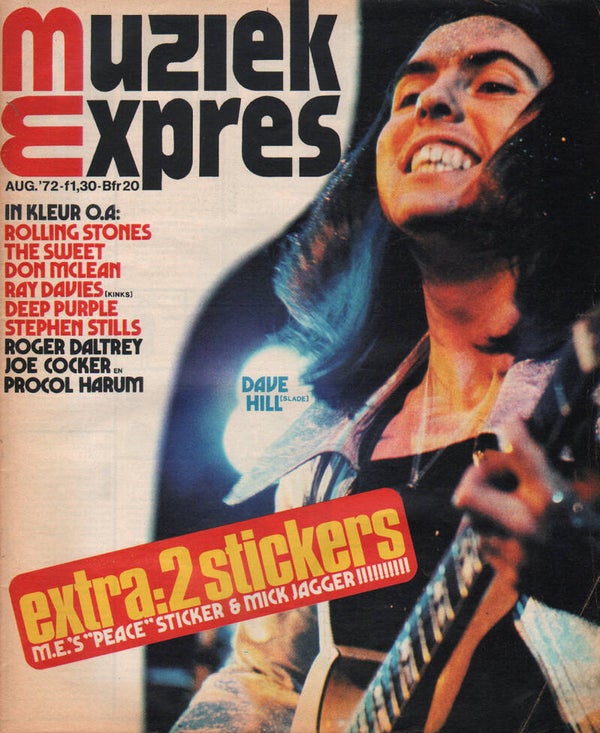 Muziek Expres issue 200 - August 1972 [Holland] - Magazine